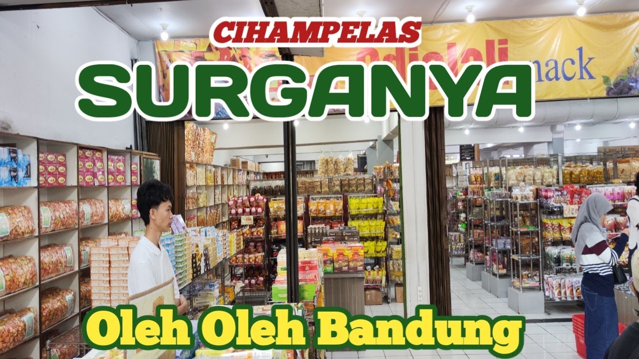 Cihampelas pusatnya oleh oleh  Bandung  ||wisata Bandung 2025
