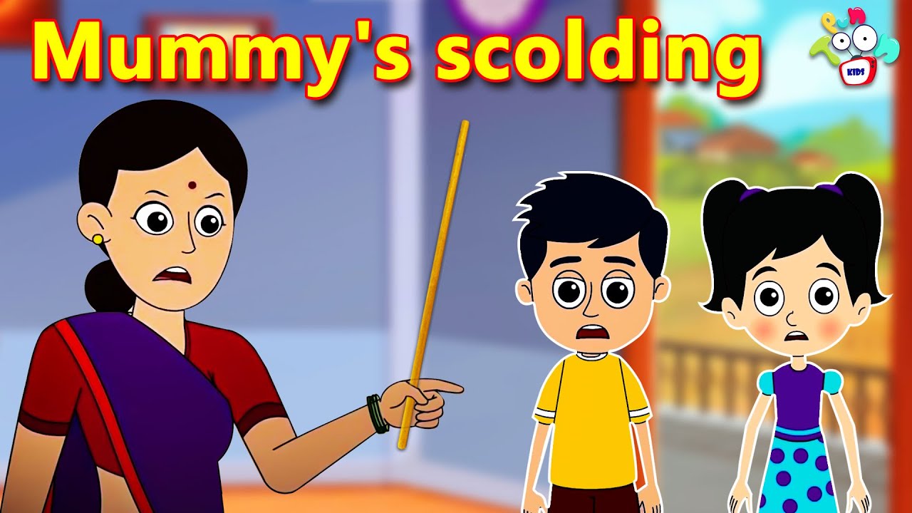 Mummy's Scolding | Mother's Day Special | Mother's Love | Animated | English Cartoon | Moral Stories