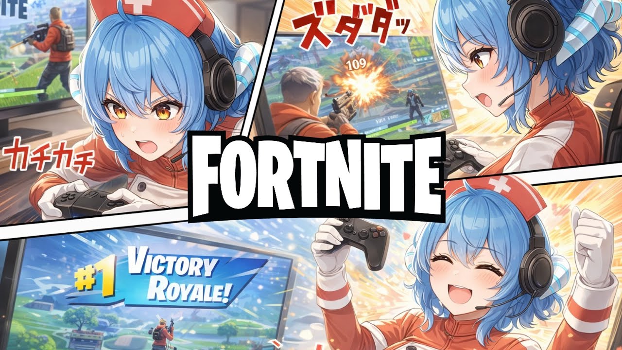 NEW【フォートナイト】ずーっと気になっていた、このゲームを今さらプレイしてみる！！どのくらい難しいのだろうか！？