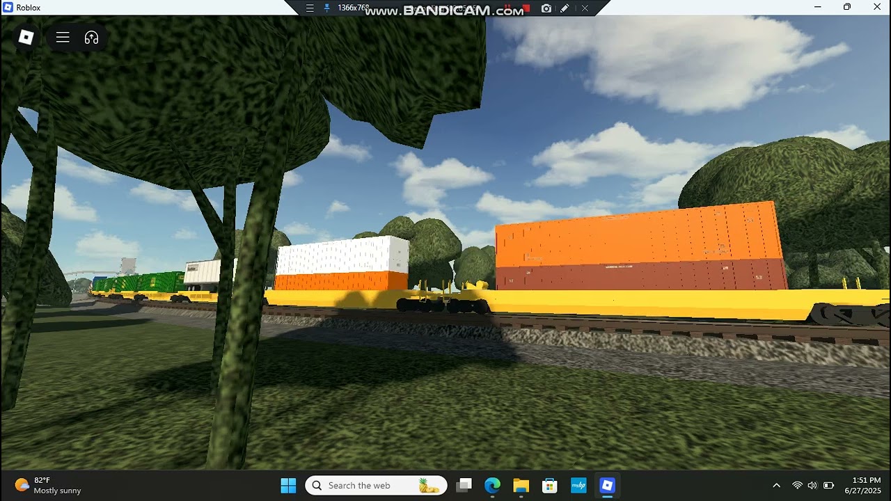 Roblox Southline District: Chasing A BNSF Fakebonnet & H1!