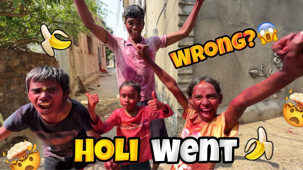 Is Holi Kuch Unexpected Ho Gaya… 😱🎨| Rohit’s Ramblings Vlogs
