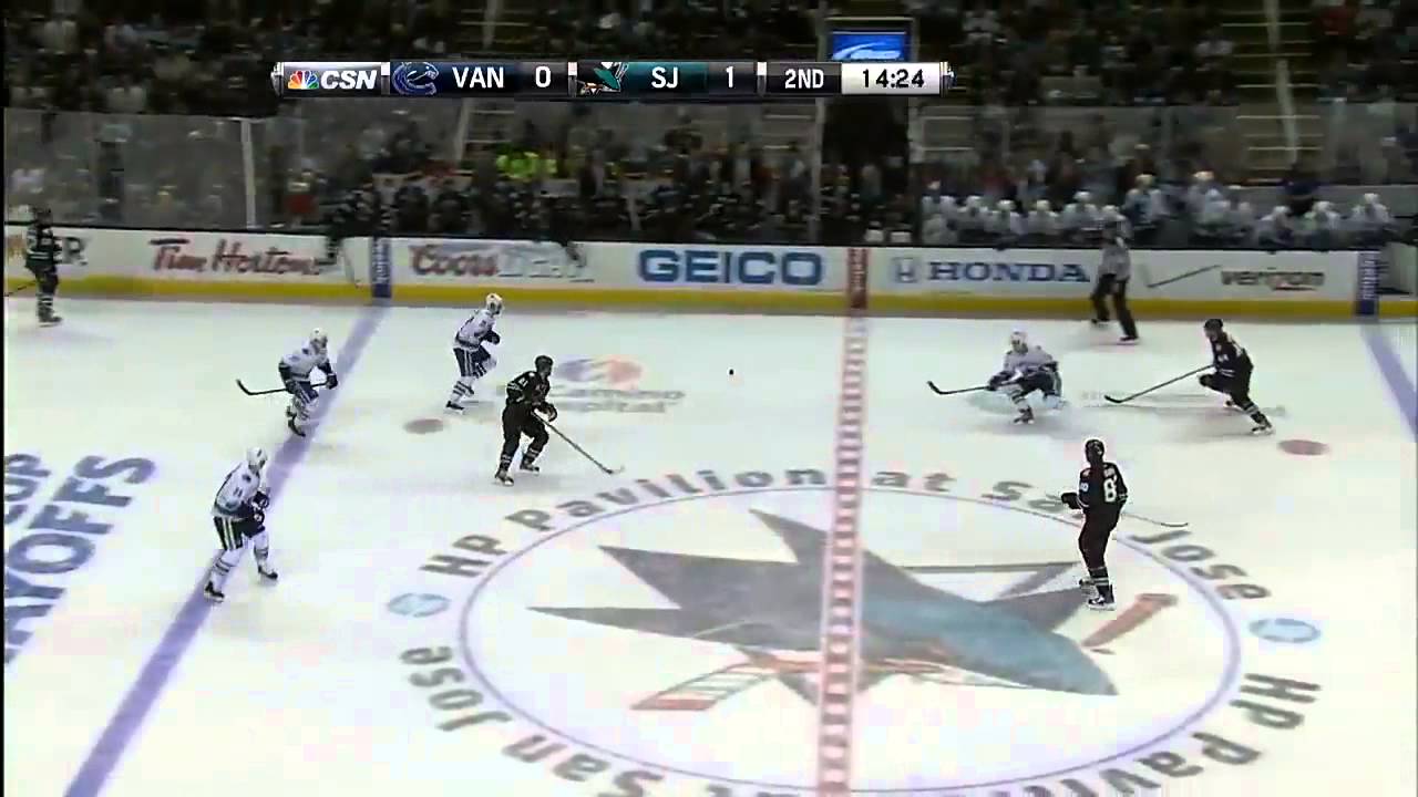 HD - Vancouver Canucks - SJ Sharks 05.05.13 Game 3