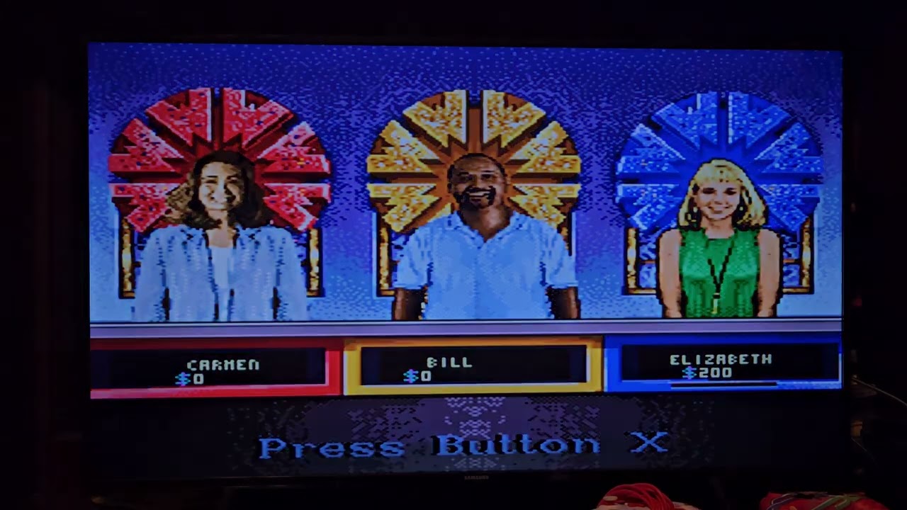 I play as Carmen C on Wheel of Fortune Deluxe Edition for the SNES