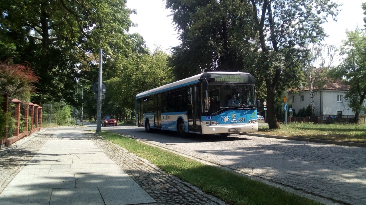 Solaris Urbino 12 I #229🎵ZF🎵 @MPK Legnica [🚌18➡️ Iwaszkiewicza szpital wojewódzki]