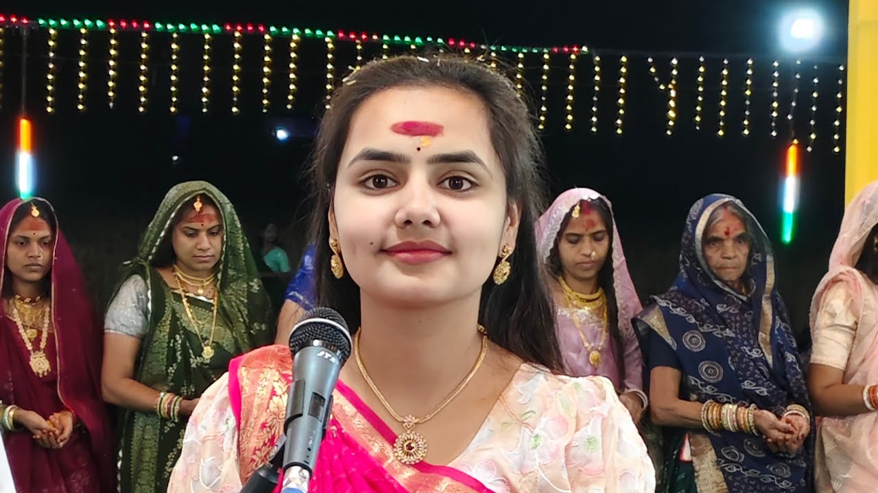 लाजो लाजो रे बड़ा जी भाई सवा लाख री चुनरिया। गणगौर भजन गायिका - लगन बिश्नोई 