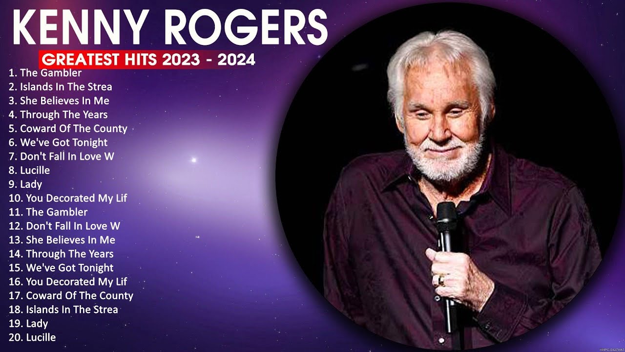 Kenny Rogers Greatest Hits Full Album 🎵 The Gambler, Through The Years, You Decorated My Life #5505