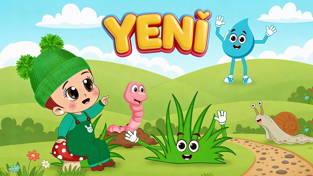 YENİ - Baba Bu Ne? DOĞA - 1💧🪱🐌Eğitici ve Eğlenceli Bebek ve &Ccedil;ocuk Şarkısı🎶