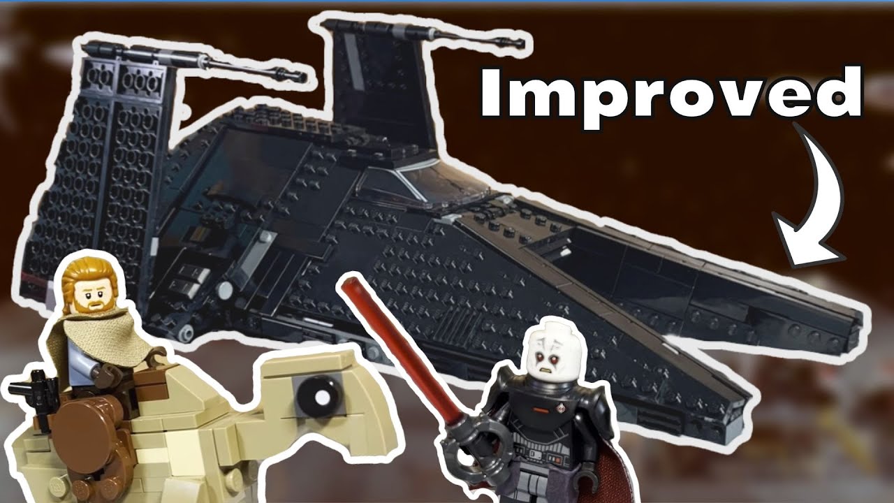 5 Ways to Improve the LEGO Inquisitor's Scythe!!! (set 75336)