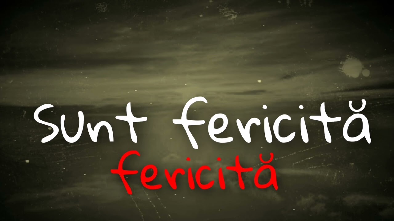 Sunt fericită 