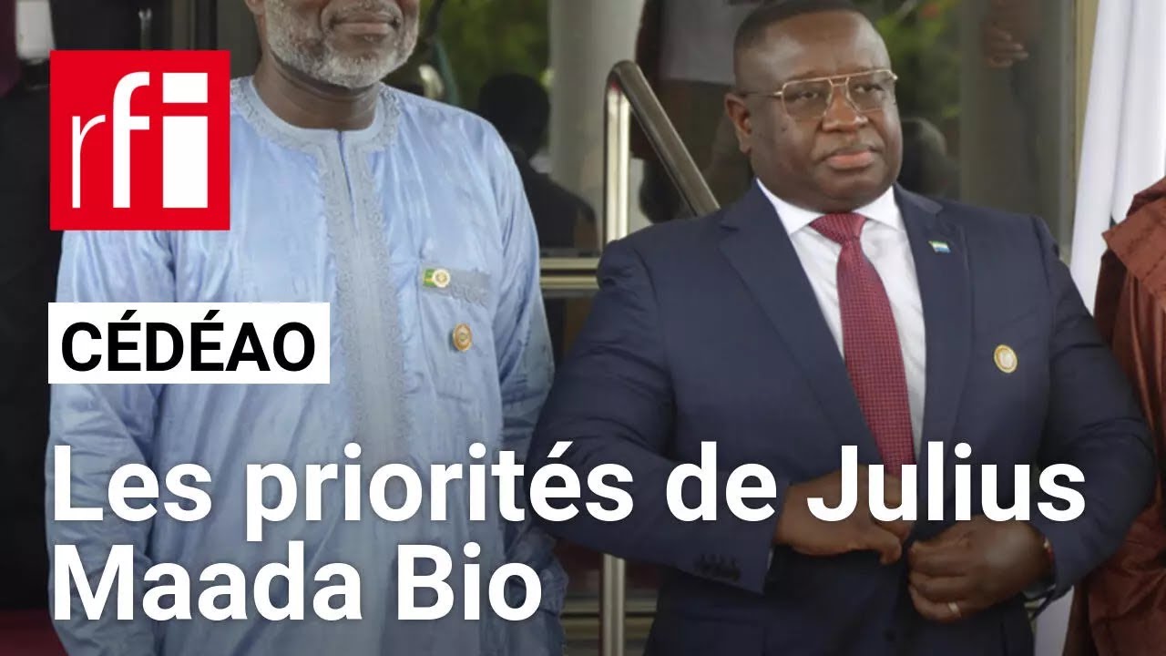C&eacute;d&eacute;ao : les priorit&eacute;s de Julius Maada Bio &bull; RFI