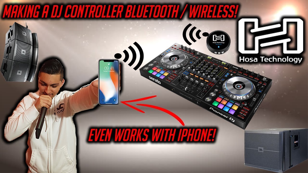 How To DJ Tips With DJ Brandon EP. 1 - Making Your DJ Controller Wireless Bluetooth Compatible