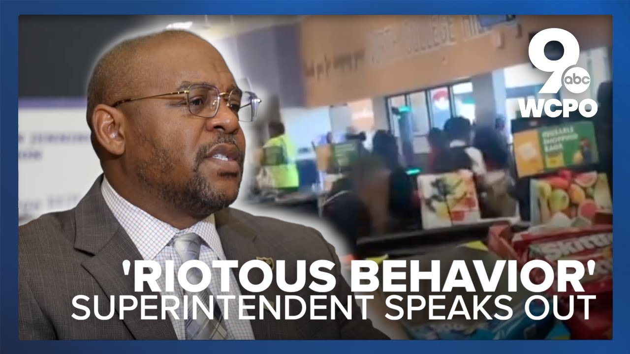 Students involved in 'riotous behavior' after school walkout, superintendent says