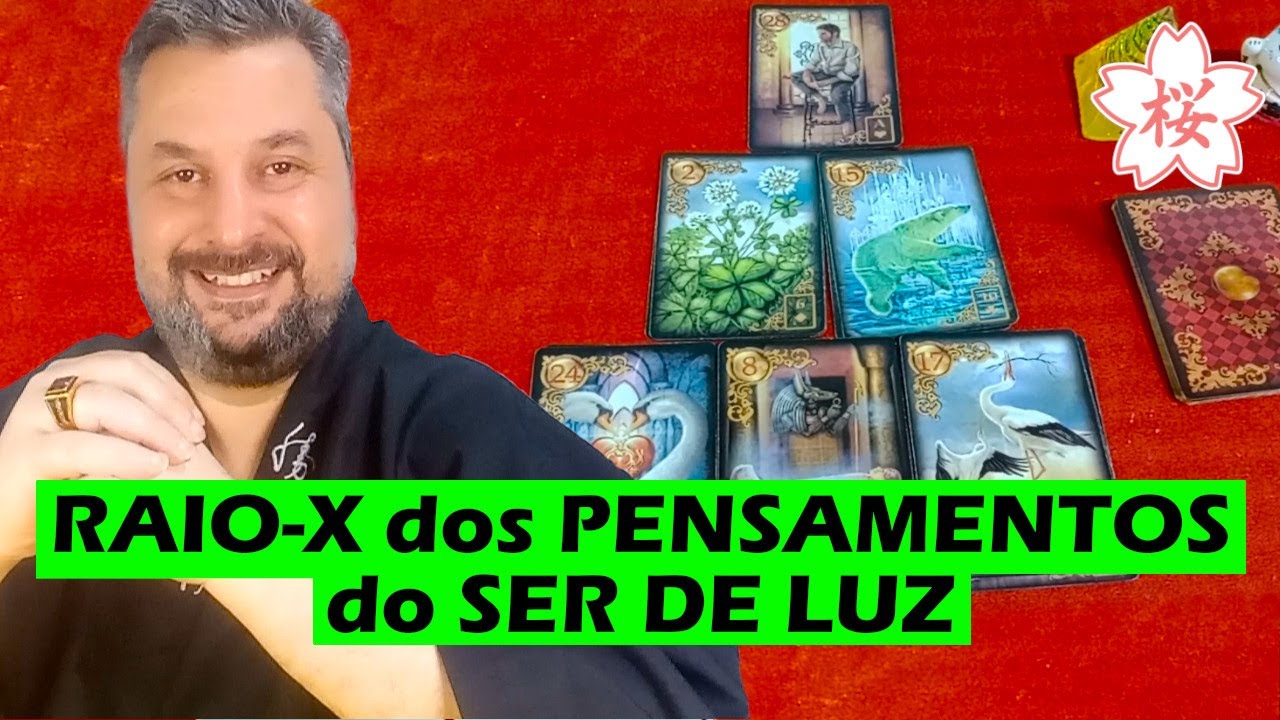 RAIO X dos PENSAMENTOS do SER de LUZ 💜