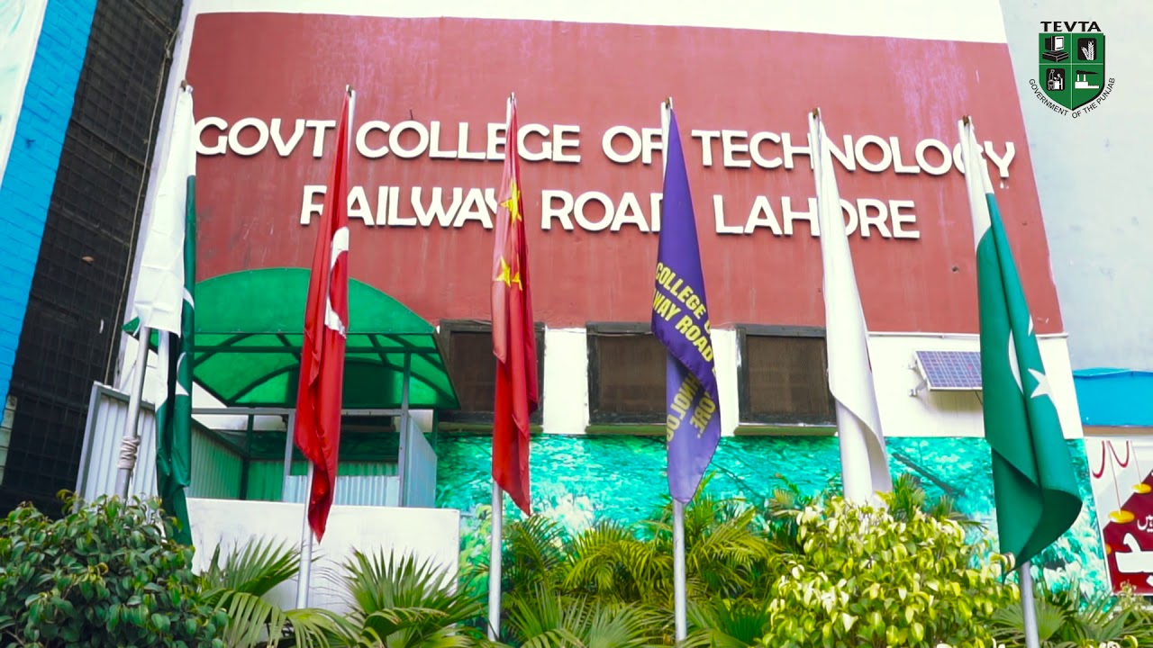 Government college of Technology railway Road lahore 
