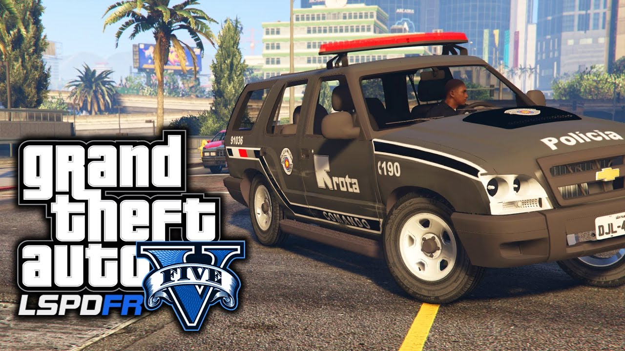 GTA V VIDA POLICIAL - ROTA TROCA TIRO EM TENTATIVA DE SEQUESTRO PMESP | Ep 31 LSPD