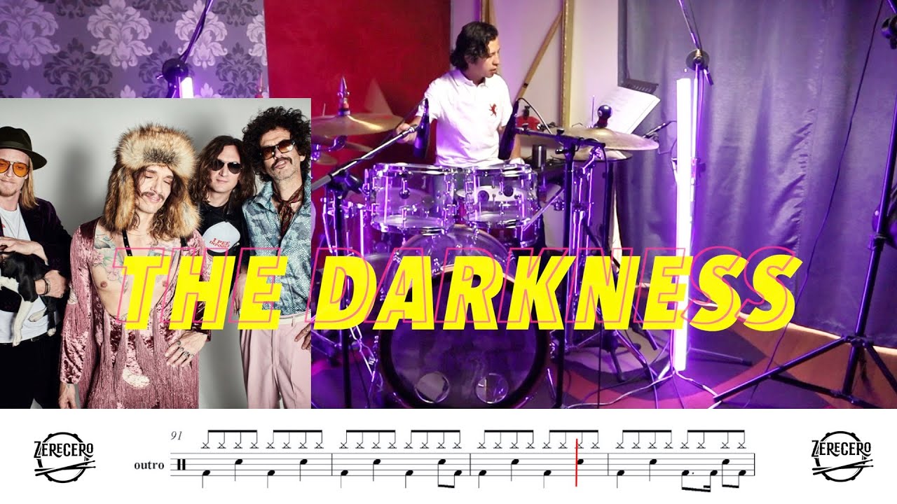 The Darkness - I Believe In A Thing Called Love | Drum Cover and Score | Hugo Zerecero