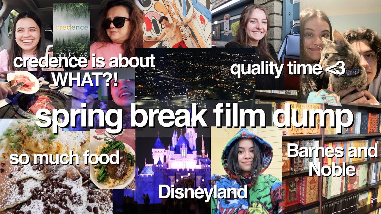 VLOG: disneyland, barnes and noble, visiting friends, credence by penelope douglas