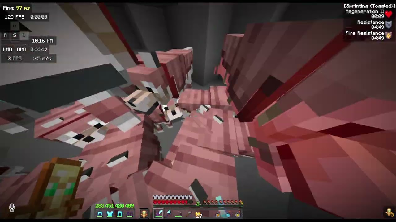 Dense smp: I got hunted by an invisible player...