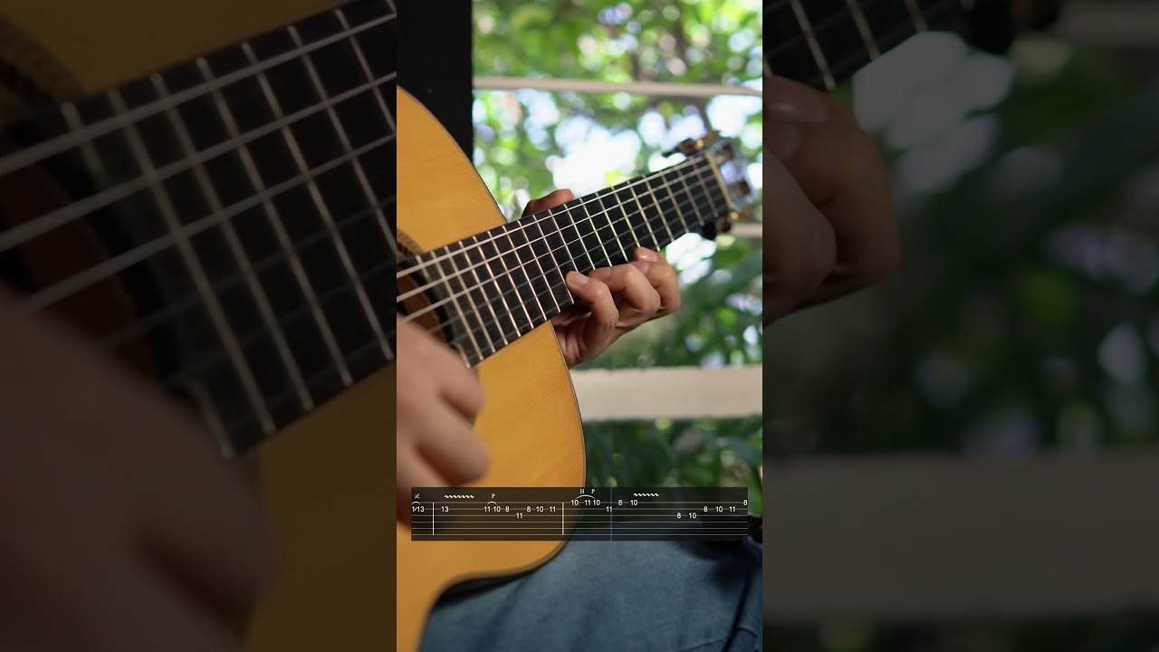sabor a mi tablatura intro requinto (Versionar Luis Miguel)