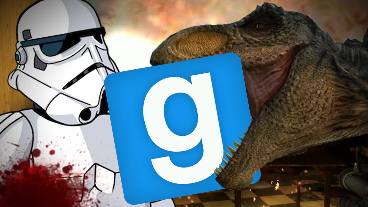 DINOZAUR MNIE JE ;_: - GMOD HORROR [Let's Play PL]