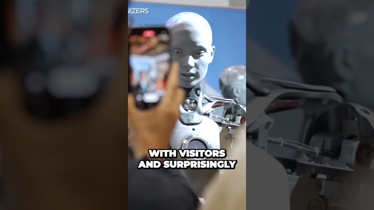 Meet Ameca The Humanoid robot #futuretech #simplytech #techdiscoveries #techinfluencers