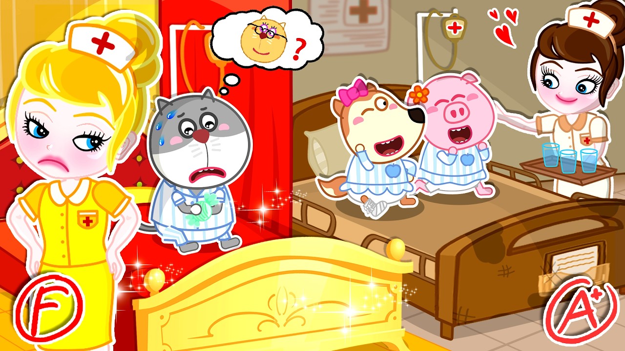 Poor Nurse vs Rich Nurse 🩺 Don't Ignore Your Patients 🔍 Kids Cartoon | Moro Learning World