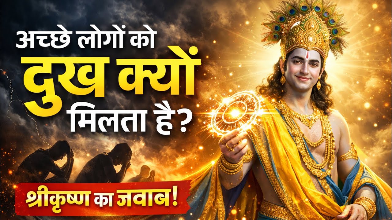 अच्छे लोगों को दुःख क्यों मिलता है? | अगर आप अच्छे हैं तो ये जरूर सुनिए | Krishna Vani