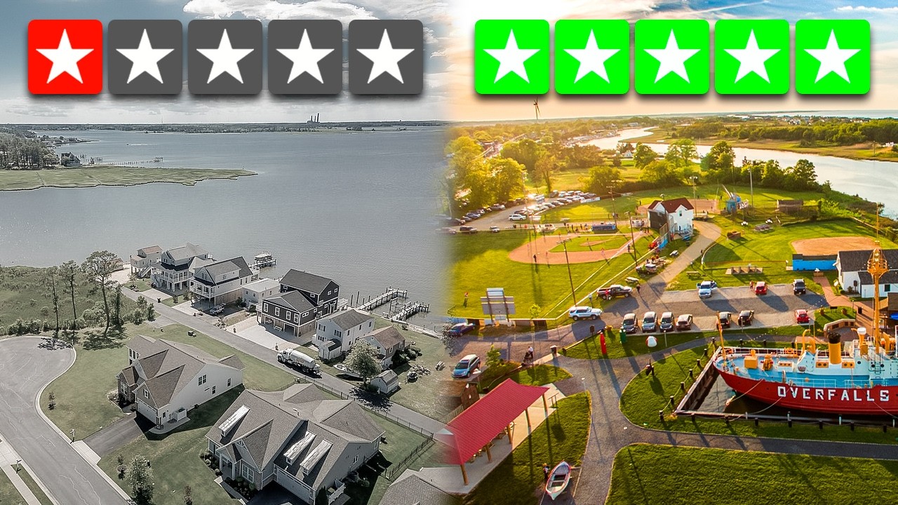 Coastal Delaware's BEST & WORST Places to Retire Ranked