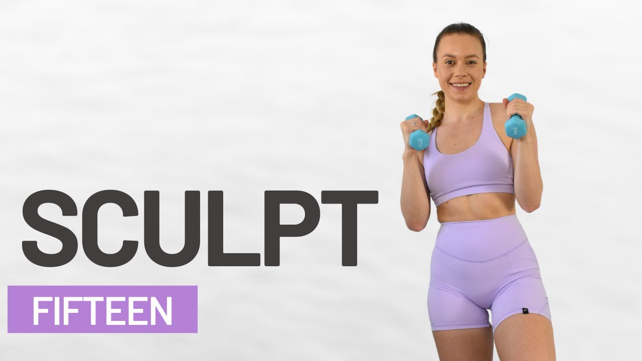 20MIN Full Body All-Standing HIIT Workout // Workout 15: SCULPT