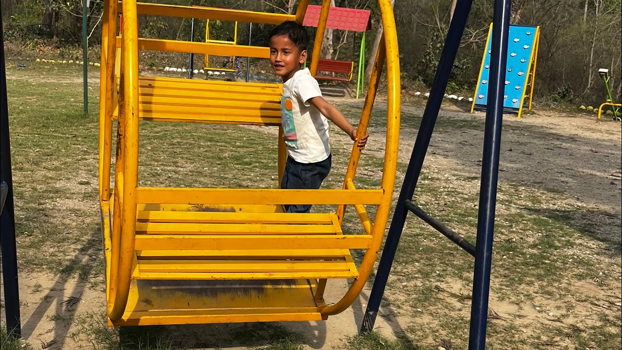 आदि को ले गई पार्क 🥰🥰🥰
