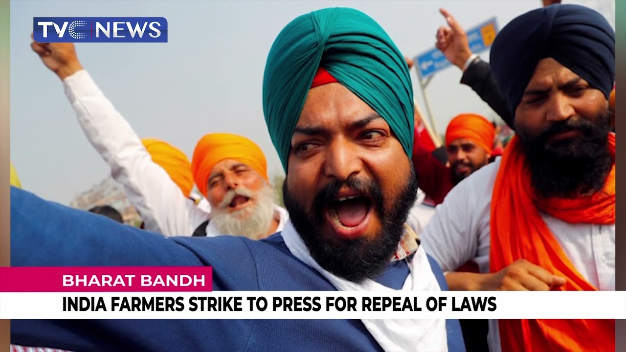 India Farmers Strike To Press For Repeal Of Contentious Farm Laws