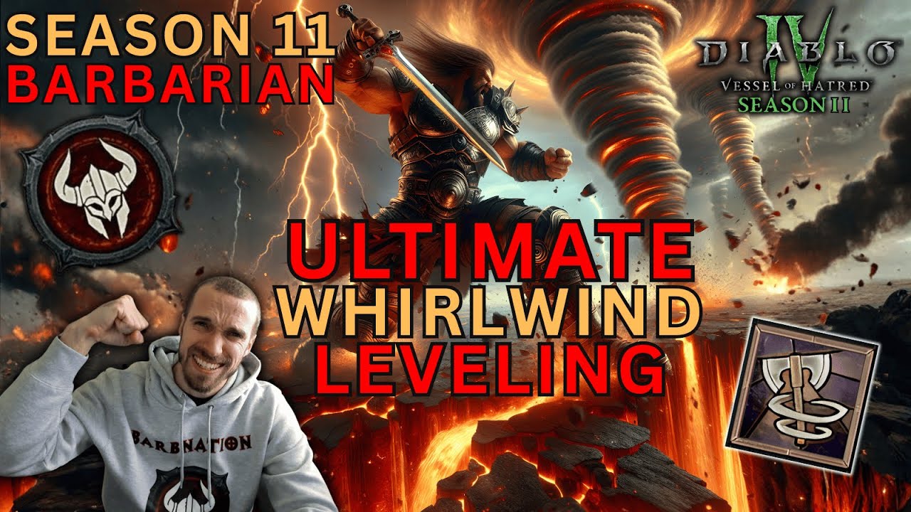 Полное руководство по прокачке варвара &laquo;Вихрь&raquo; в 11 сезоне Diablo 4!