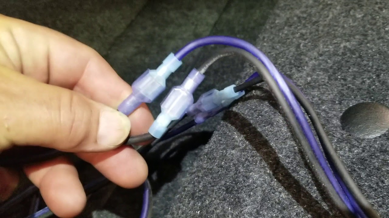 2014 Toyota Corolla subwoofer Amp install
