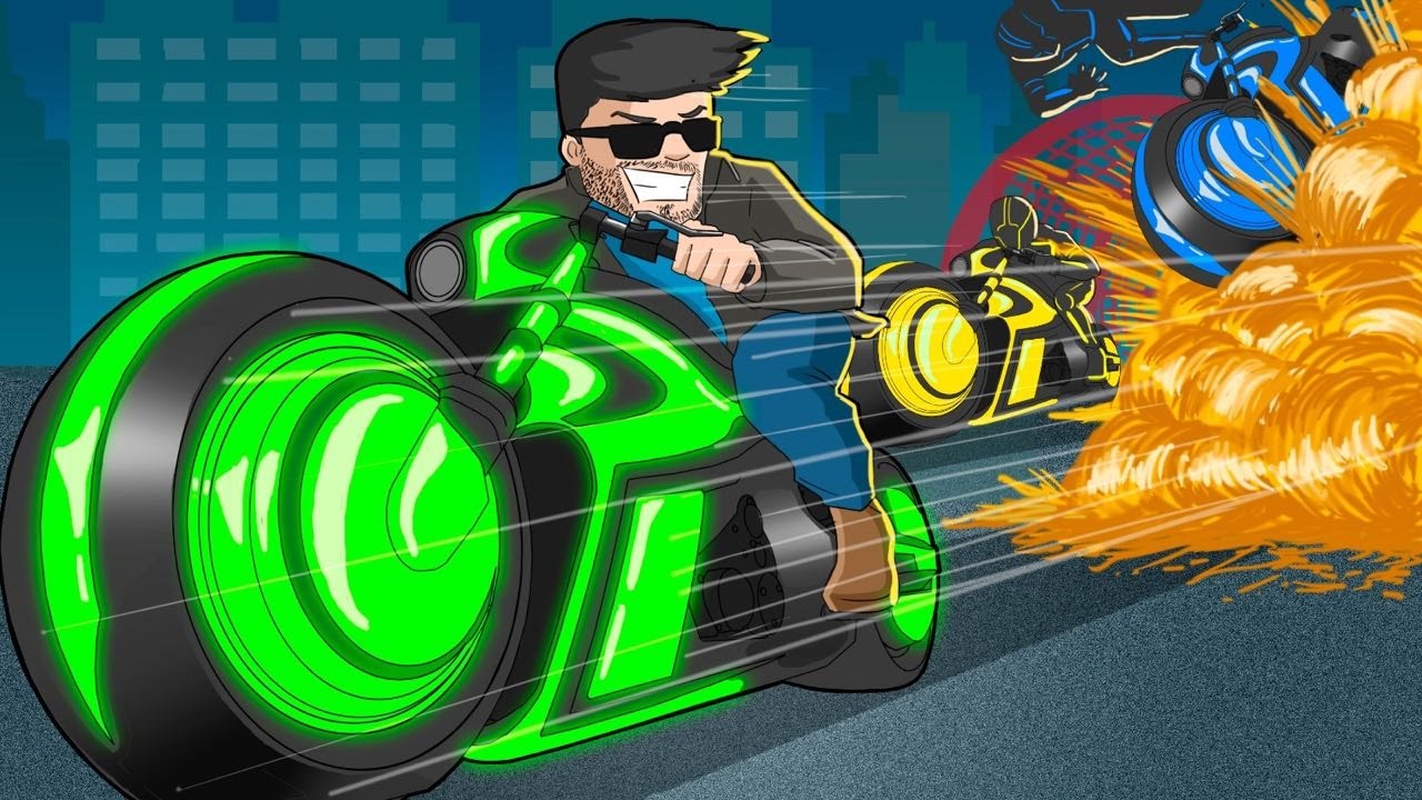 GTA V - NOVO MODO TRON, FOGO NO RABO