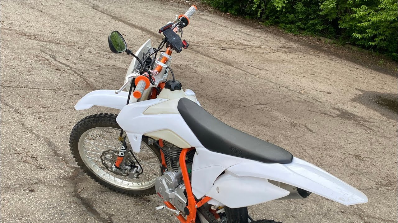 New Dirtbike! Road Riding my Kayo K2 230