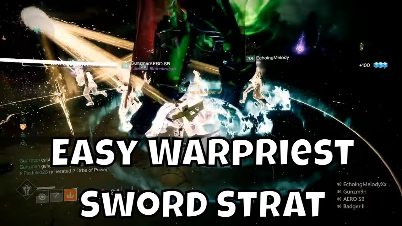 Easy Warpriest Sword Strat (Not Challenge) - Day 1 Contest Mode