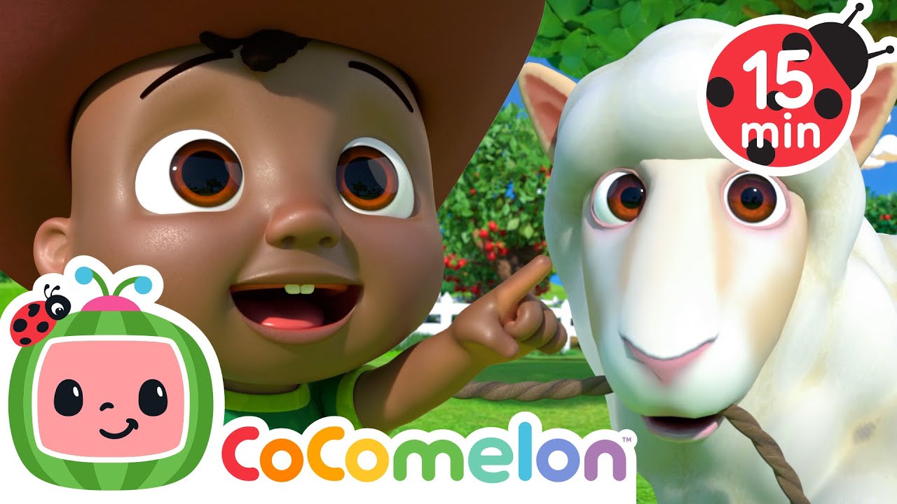 Catch the Ba Ba Black Sheep!!  🎨🖌️ CoComelon Creative Kids!