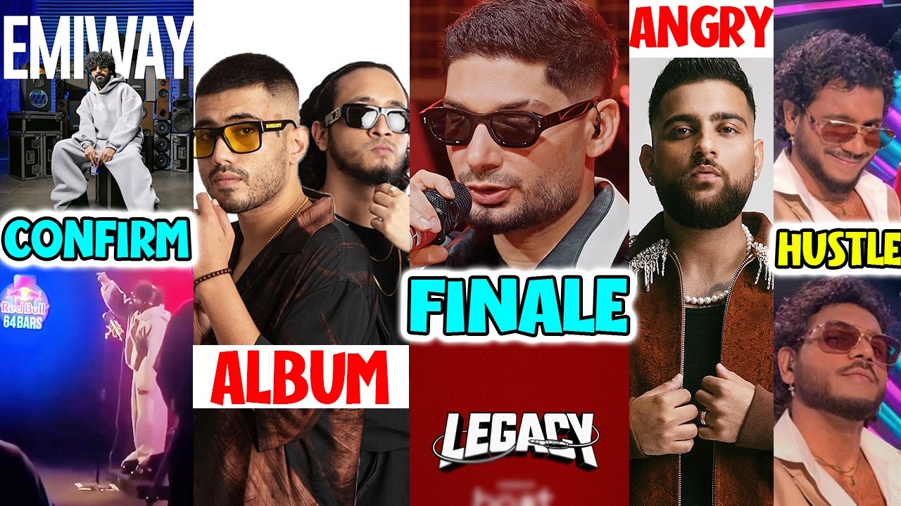 LEGACY FINALE IS COMING❗EMIWAY CONFIRM, SEEDHE MAUT ALBUM, KARAN AUJLA ANGRY, KING ON HUSTLE 5