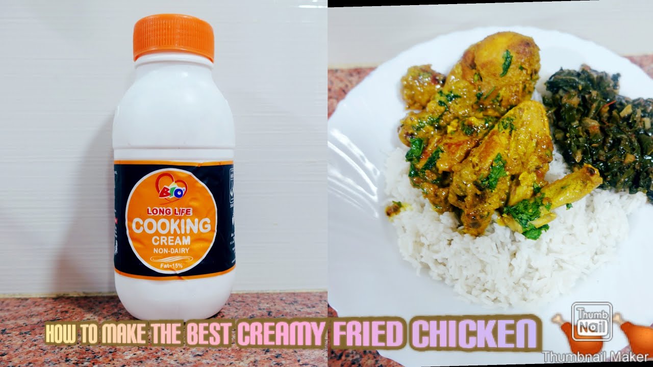 HOW TO MAKE THE BEST CREAMY FRIED CHICKEN 🍗🍗