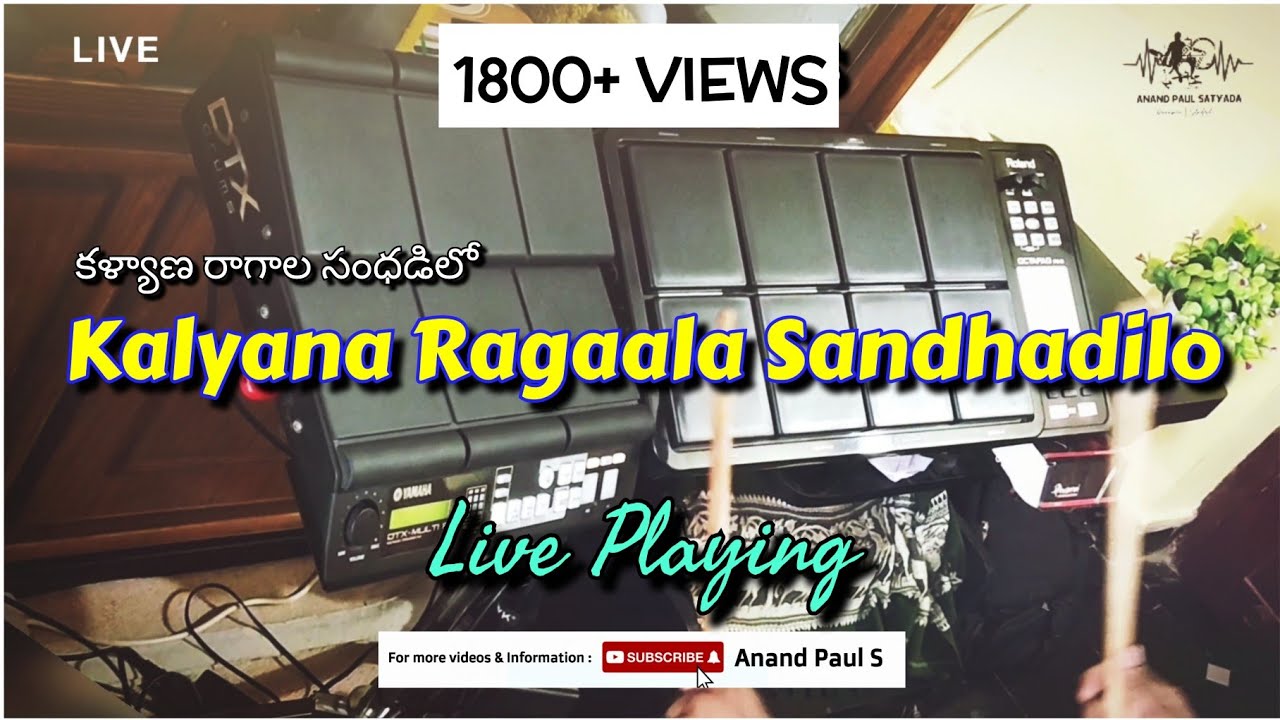 Kalyana Raagala Sandhadilo | Live Playing