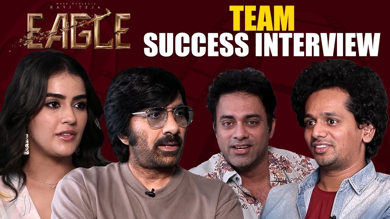 Mass MahaRaja Ravi Teja's Eagle Movie Success Team interview | Kavya Thapar |@DMEDIAENTERTAINMENT