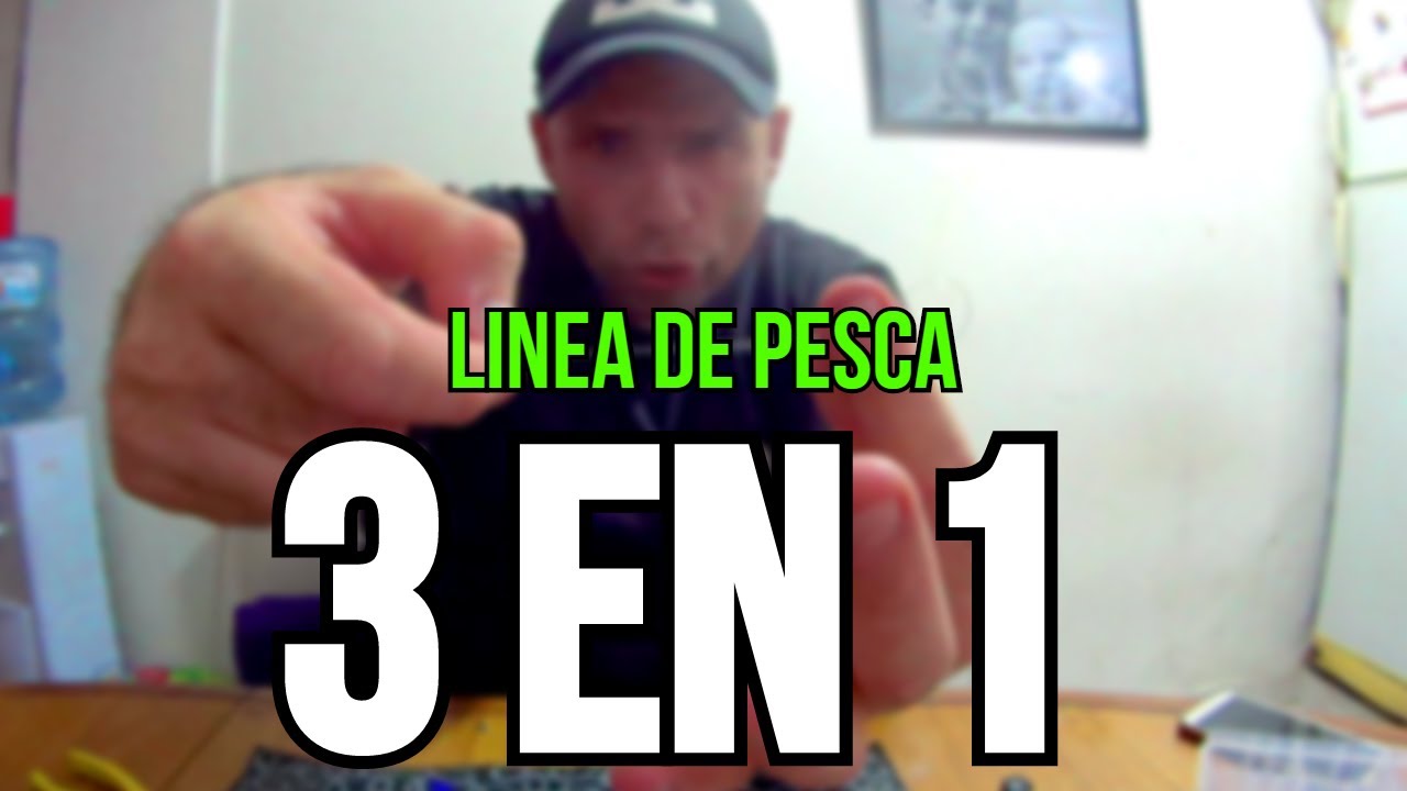 LINEA DE PESCA 3 EN 1 / LINEA VARIADA