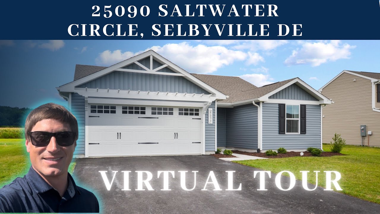 New Home in Selbyville Delaware 6 miles to the beach! | 25090 Saltwater Circle, Selbyville DE