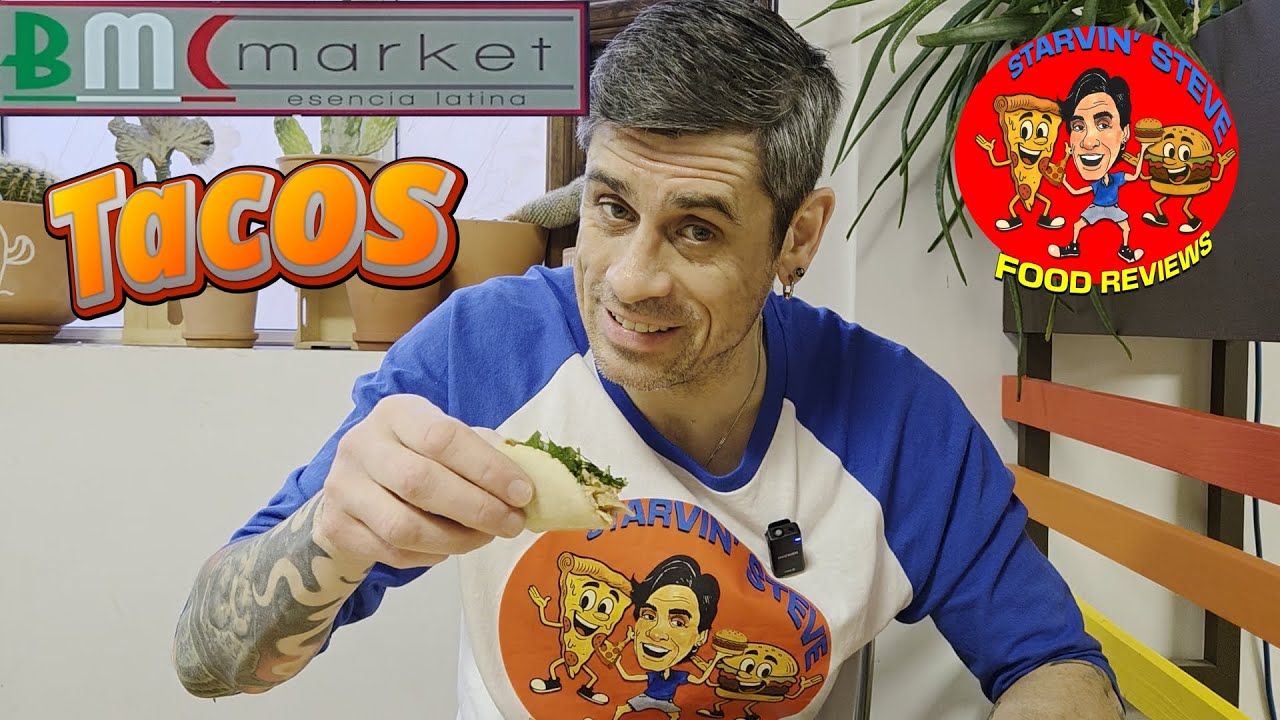 Мексиканские тако, тушеная свинина, курица и фасоль из магазина 