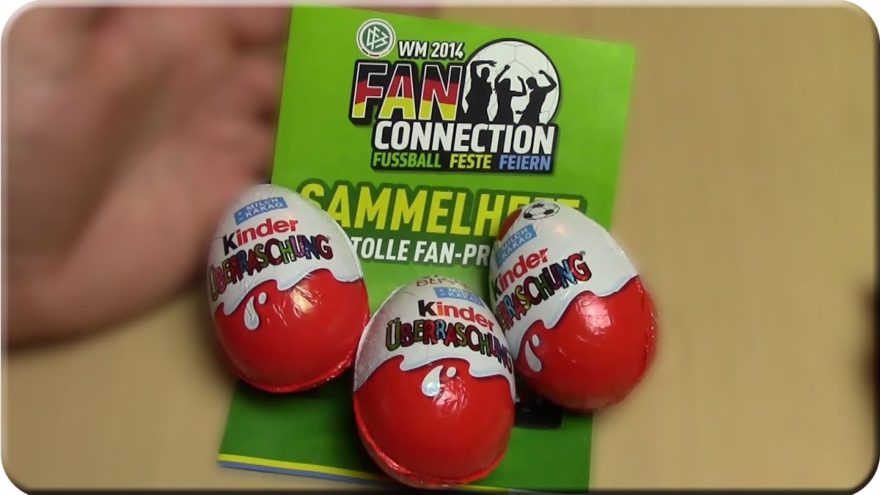 Kinder Überraschung 3 Ü-eier Unboxing + Sammelheft Update