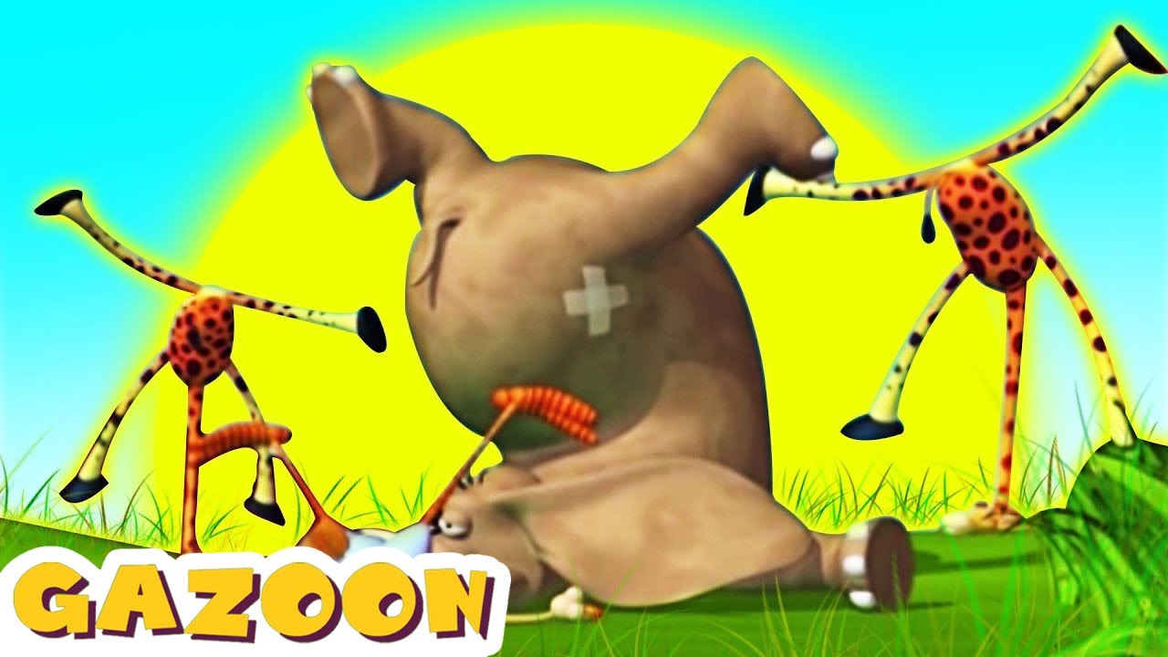 Gazoon | David & Golaith | Jungle Book | Funny Animals Cartoon For Kids