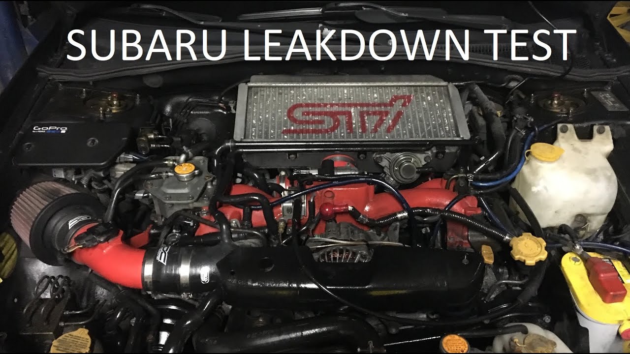 Jdm Subaru V7 Ej207 — тест на утечку
