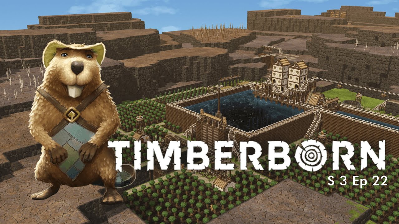 Penanaman 1000(?) POHON BARU! CSR atau ada maksud? - Timberborn S 3 Ep 22