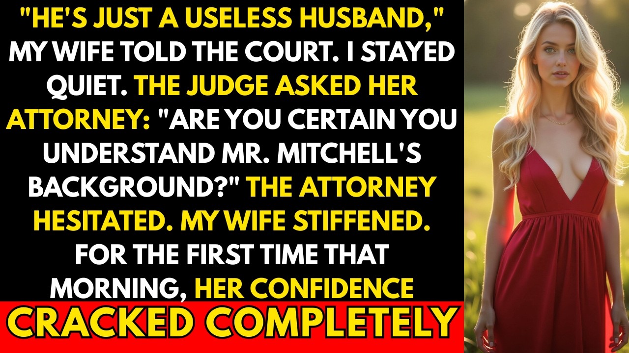 In Court, My Wife Called Me 'A Useless Husband' &mdash; Until The Judge Asked Her Attorney One Question