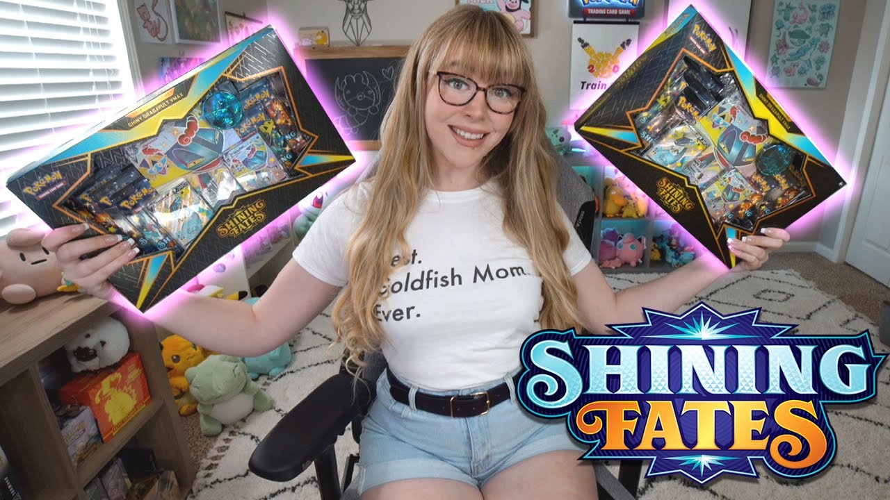 Opening 2 Shining Fates Pokemon TCG Premium Collection Shiny Dragapult Boxes!!